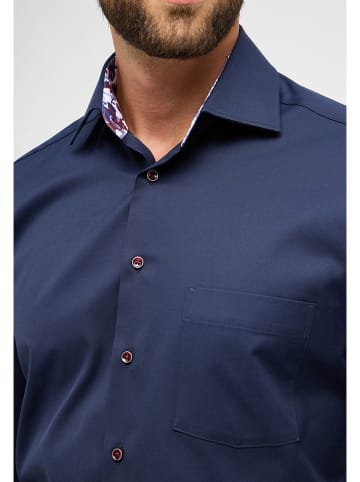Eterna Blouse - modern fit - donkerblauw