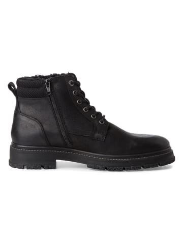 s.Oliver Leren boots zwart