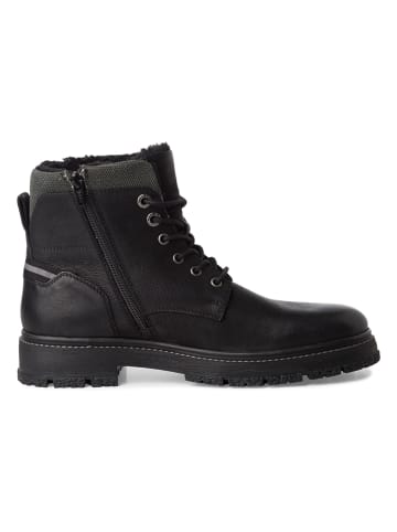 s.Oliver Leren boots zwart