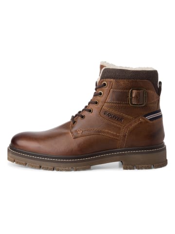 s.Oliver Leren boots bruin