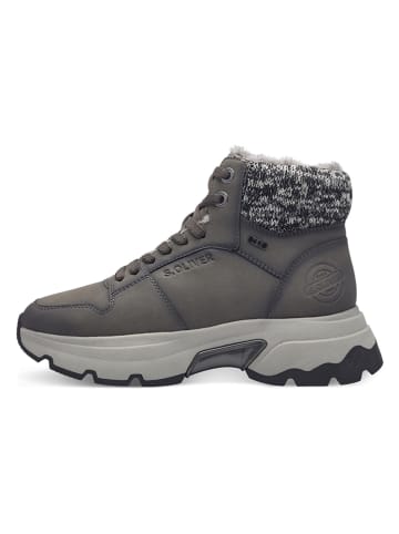 s.Oliver Winterboots grijs
