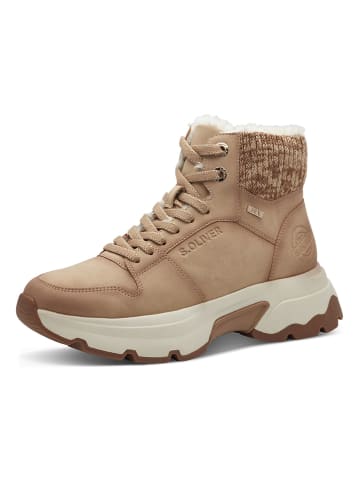 s.Oliver Winterboots beige
