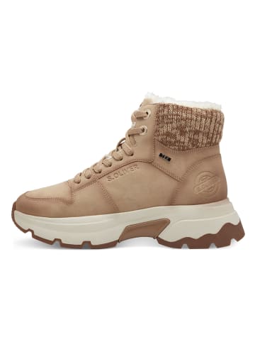 s.Oliver Winterboots beige
