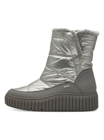 s.Oliver Winterboots zilverkleurig