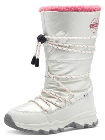 s.Oliver Winterstiefel in Silber