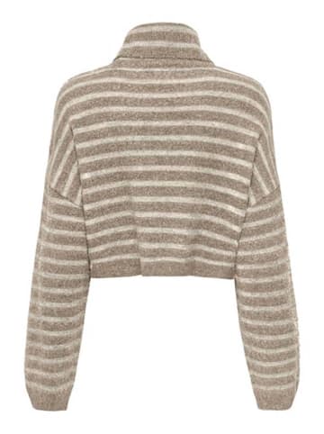 ONLY Rollkragenpullover in Beige/ Creme