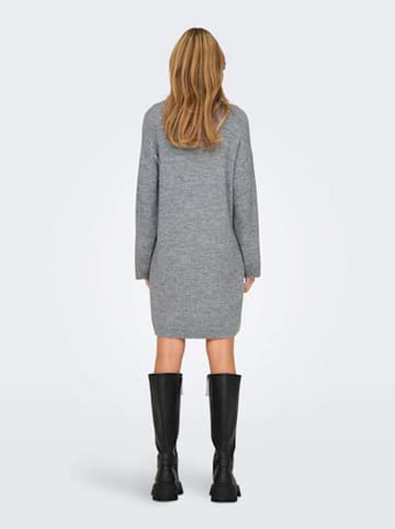 ONLY Strickkleid in Grau
