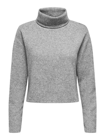 ONLY Rollkragenpullover in Grau