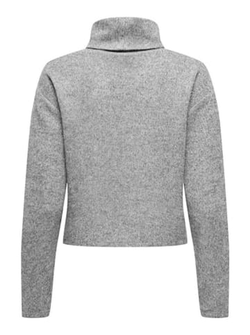 ONLY Rollkragenpullover in Grau