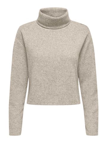 ONLY Rollkragenpullover in Beige