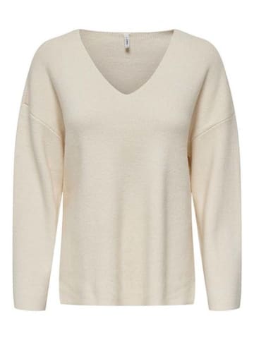ONLY Sweter w kolorze kremowym