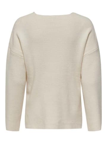 ONLY Sweter w kolorze kremowym