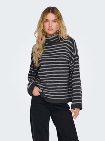 ONLY Rollkragenpullover in Schwarz