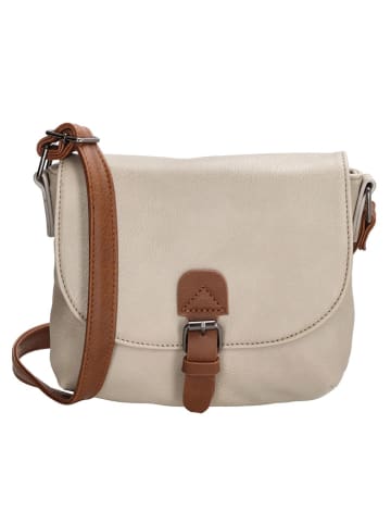 Beagles Umhängetasche "Xornes" in Beige - (B)22 x (H)24 x (T)2 cm