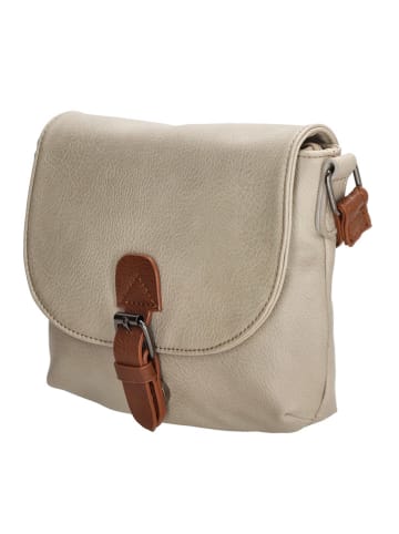 Beagles Umhängetasche "Xornes" in Beige - (B)22 x (H)24 x (T)2 cm