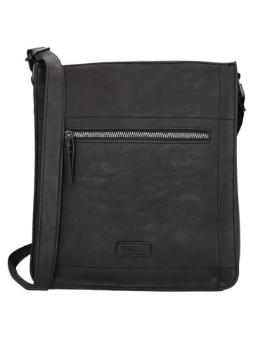 Beagles Schoudertas "Cabrera" zwart - (B)25 x (H)27 x (D)9 cm