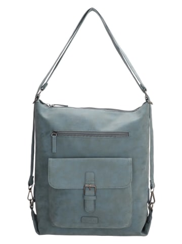 Beagles Schultertasche "Tarifa" in Blau - (B)36 x (H)36 x (T)11 cm