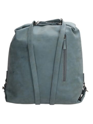 Beagles Schoudertas "Tarifa" blauw - (B)36 x (H)36 x (D)11 cm