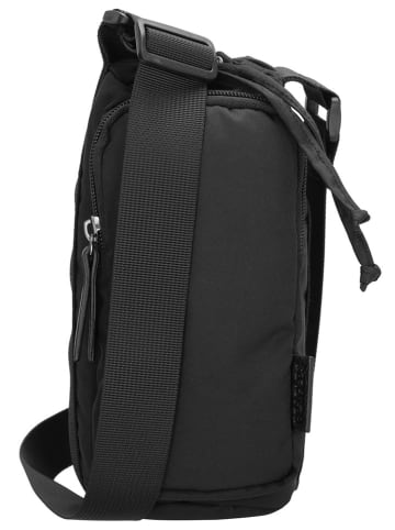 Beagles Umhängetasche "Calvia" in Schwarz - (B)9 x (H)21 x (T)9 cm
