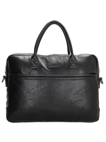 Beagles Laptoptasche "Murcia" in Schwarz - (B)39 x (H)28 x (T)6 cm