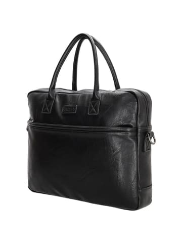 Beagles Laptoptasche "Murcia" in Schwarz - (B)39 x (H)28 x (T)6 cm