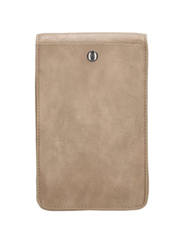 Beagles Handytasche "Murcia" in Beige - (B)12 x (H)20 x (T)5 cm