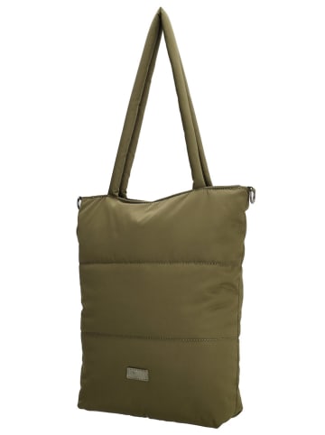 Beagles Torebka "Calvia" w kolorze khaki - 33 x 34 x 9 cm