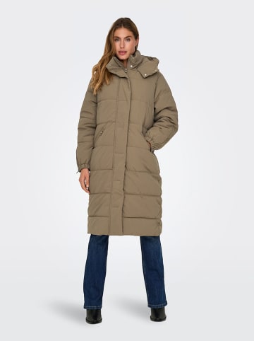 JDY Wintermantel "Flotte" taupe