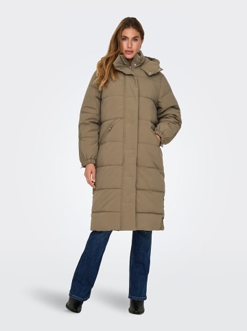 JDY Wintermantel "Flotte" taupe