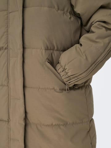 JDY Wintermantel "Flotte" in Taupe