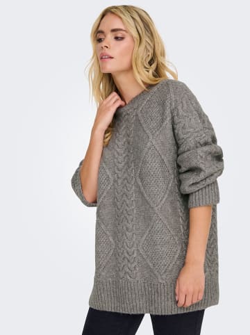JDY Pullover "Silja" in Grau