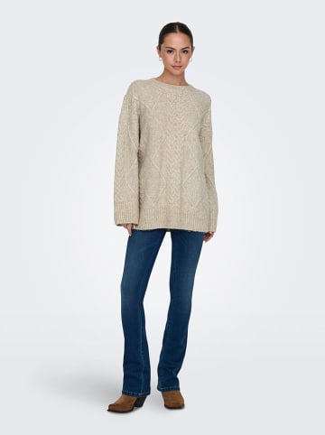 JDY Pullover "Silja" in Beige