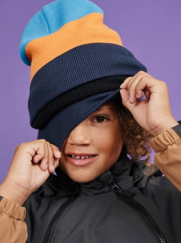 Zigzag Mütze "Nemo" in Blau/ Orange/ Dunkelblau