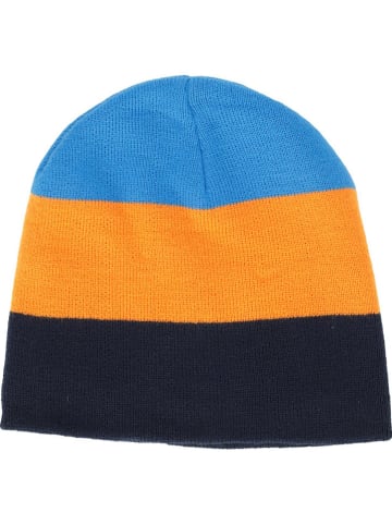 Zigzag Mütze "Nemo" in Blau/ Orange/ Dunkelblau