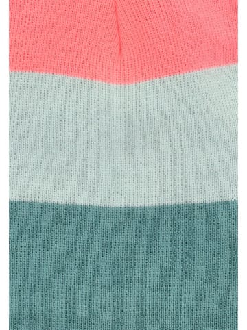 Zigzag Mütze "Nemo" in Rosa/ Türkis
