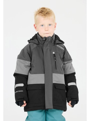 Zigzag Ski-/ Snowboardjacke "Taylora" in Grau/ Schwarz