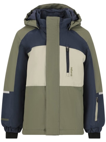 Zigzag Ski-/ Snowboardjacke "Scout" in Khaki/ Dunkelblau