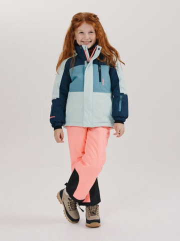 Zigzag Ski-/ Snowboardjacke "Scout" in Hellgrün/ Dunkelblau