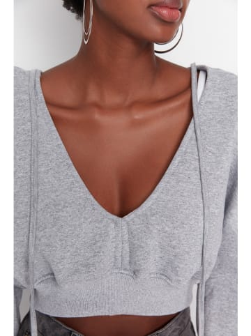 trendyol Pullover in Grau