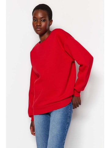 trendyol Sweatshirt in Rot