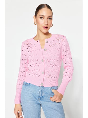 trendyol Cardigan in Rosa