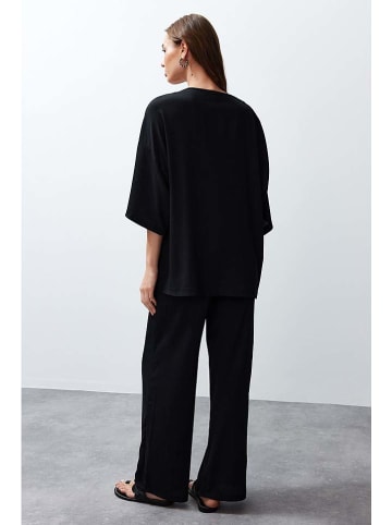 trendyol 3tlg. Outfit in Schwarz