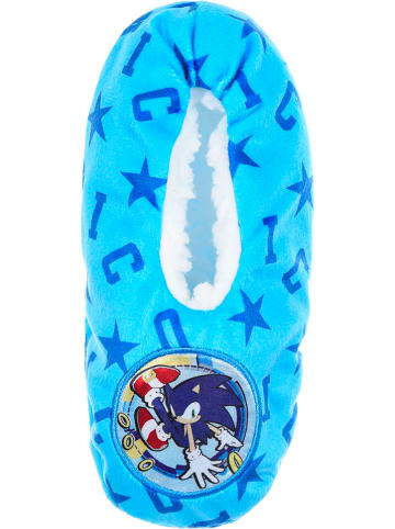 Sonic Hausschuhe "Sonic Modern" in Hellblau