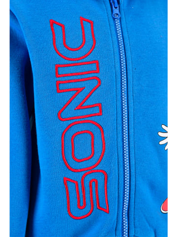 Sonic Sweatvest "Sonic Modern" blauw