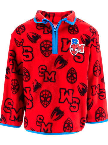 Spiderman Fleecepullover "Spiderman" in Rot