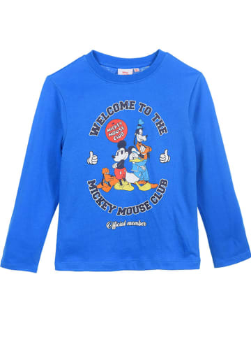 Disney Mickey Mouse Longsleeve "Mickey" blauw
