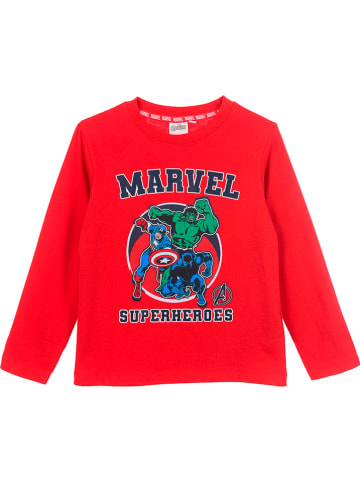 Avengers Longsleeve "Avengers Classic" in Rot