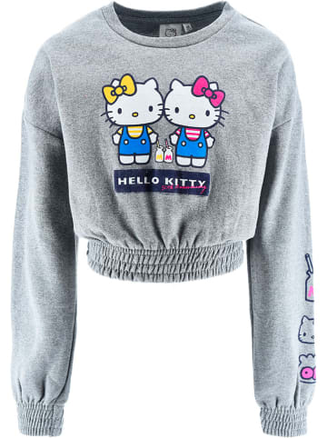 Hello Kitty Bluza "Hello Kitty" w kolorze szarym