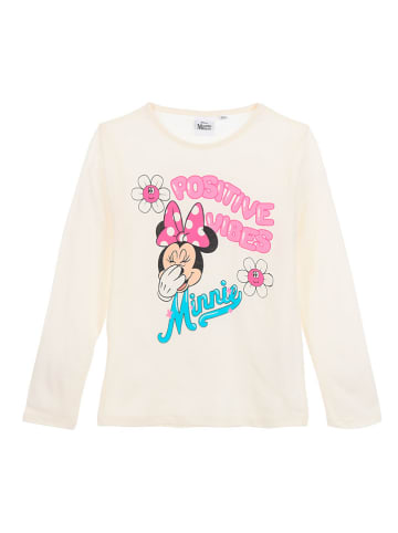 Disney Minnie Mouse Koszulka "Minnie" w kolorze kremowym