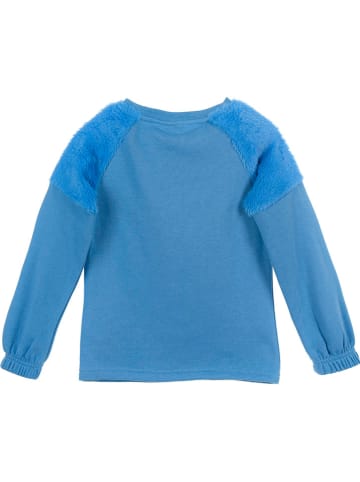 Disney Frozen Bluza "Kraina Lodu" w kolorze niebieskim